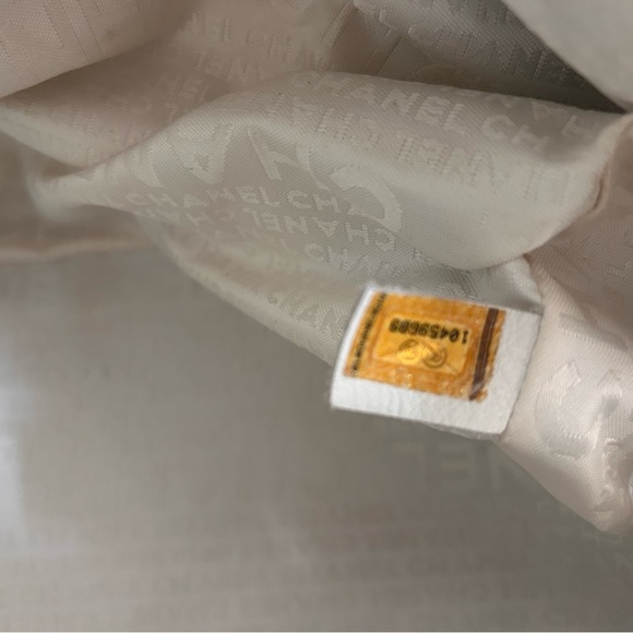 Chanel Cream Bowler Bag with Silver Hardware and Stitching 🕊️ - Picture 12 of 14